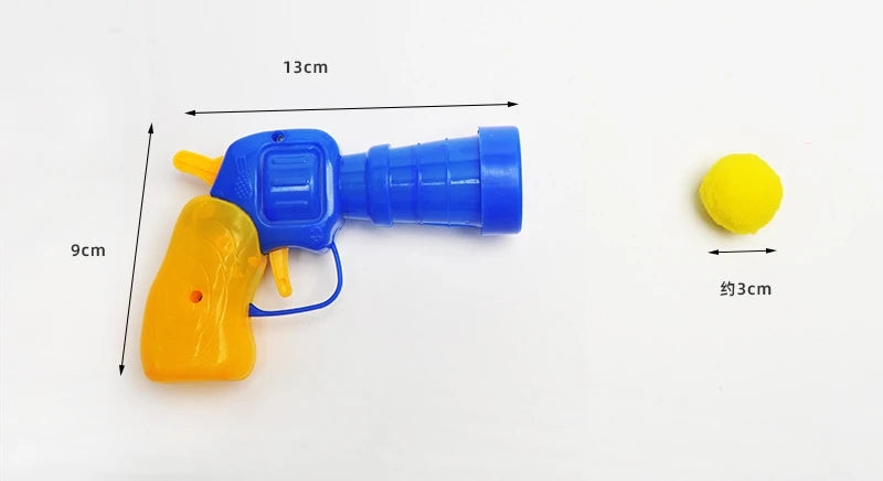 Cat Toy Ball Launcher Gun, Plush Ball Shooting Gun Color Random