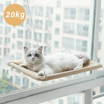 Cat Bed Window, Cat Window Hammock Window Perch Bearing 20Kg